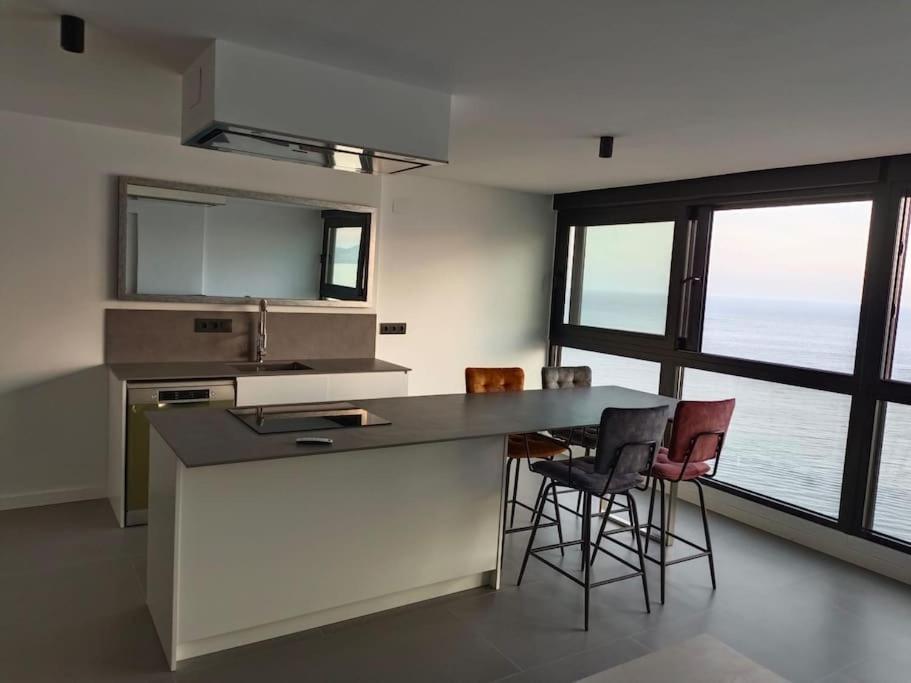 Estupendo Apartamento En Planta 23 Primera Linea Benidorm Eksteriør bilde