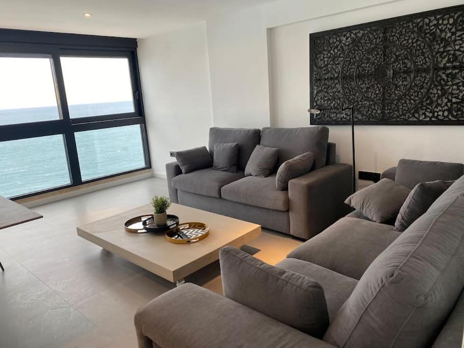 Estupendo Apartamento En Planta 23 Primera Linea Benidorm Eksteriør bilde